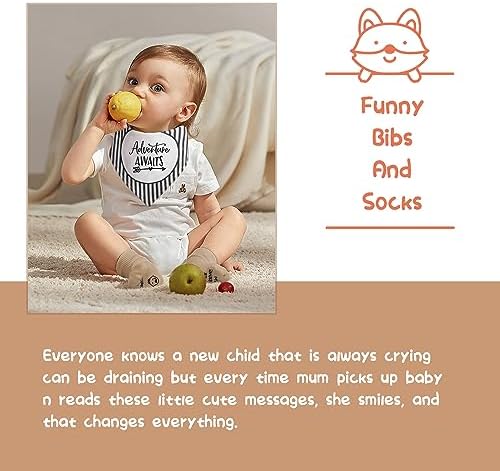 Fox themed security blanket from Loiieru newborn gift collection