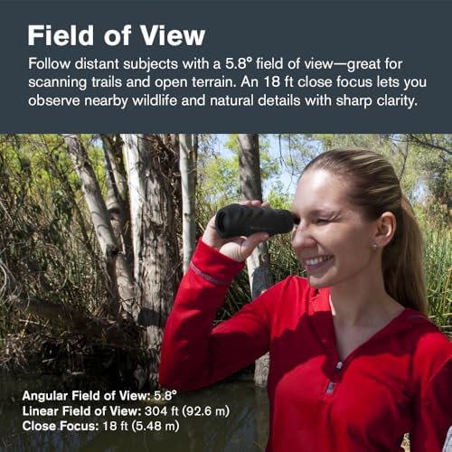 Celestron Nature 10x25 monocular lens glass view