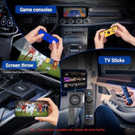 OTTOCAST Car TV Mate Max smart adapter demonstrating wireless Android Auto streaming connection