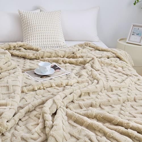 Aganear throw blanket folded for gift presentation