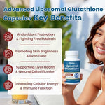 Nature Echo Liposomal Glutathione bottle side profile