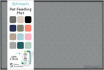 Pethappily dog food mat front view