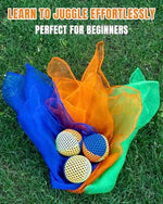 Educational juggling starter kit for preschool classroom fun