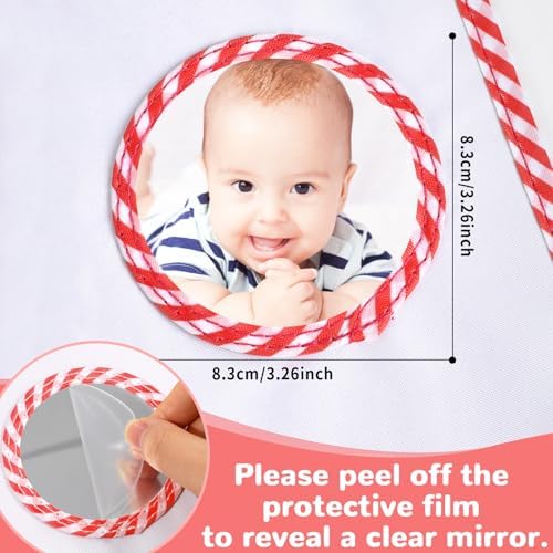 Niesel strawberry pattern baby album displaying clear pockets for four by six photos