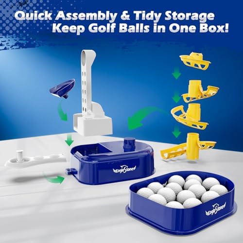 EagleStone golf set for kids in outdoor garden setting