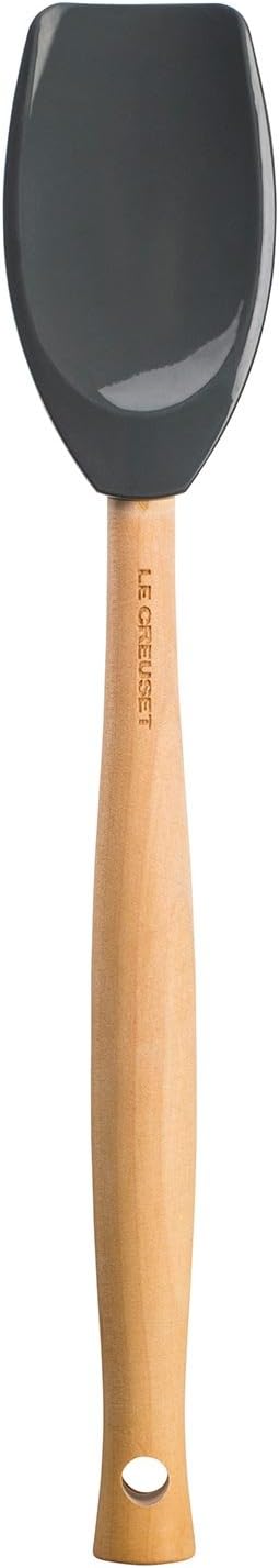 Le Creuset silicone craft series spatula spoon oyster front view kitchen utensil