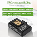 Compatible battery pack for Zebra QLn320 and ZQ620