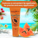 Healthy Care Paw Paw Balm 100g texture and application