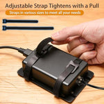JinLunar power adapter mount highlighting recessed cooling design