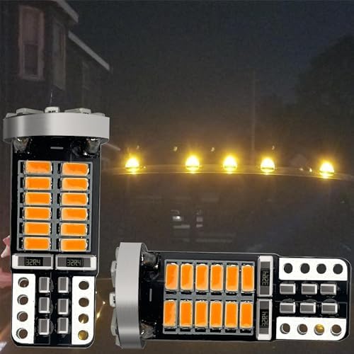 Gorromp 6000K pure amber light output comparison against standard factory halogen