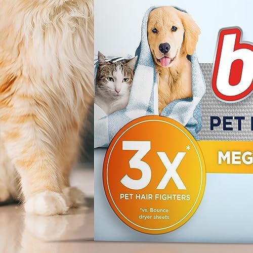 Authentic USA imported anti static sheets for pet hair removal from dog and cat fur.