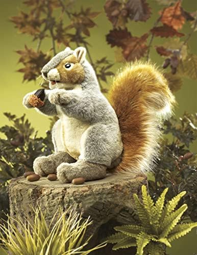 Folkmanis Gray Squirrel Hand Puppet, 1 EA - Image 5