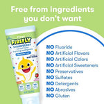 Firefly Baby Shark dental set for infants and toddlers imported from USA.
