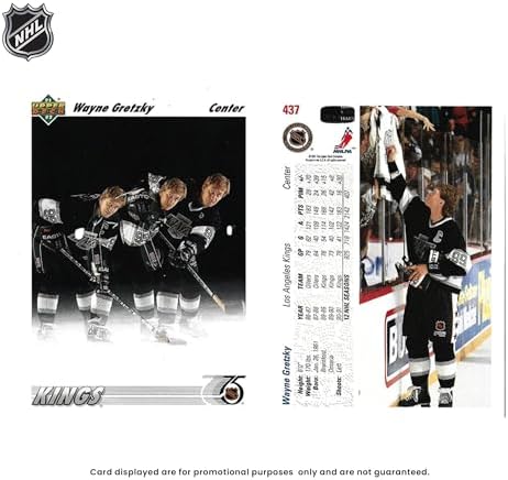 Side view of Collector's Choice 1991-92 hockey high series box showing card count and product description