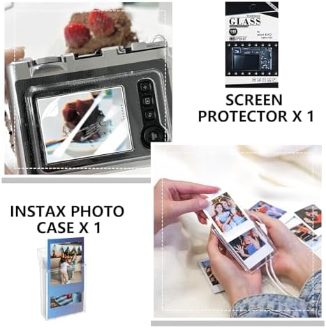 CAIYOULE retro camera protective set showing lightweight drop protection details