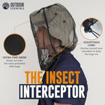 Close up of fine mesh bug netting for outdoor use