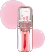 ETUDE Dear Darling Oil Tint #2 Plum Berry (0.14 fl.oz) | High Moisturizing and Strong Hydrating Lip Oil/Lip Gloss | Smooth and Moist Lips | Non-Sticky Lip Oil Tint For Dry Lips | K-beauty - Image 12