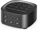 Sleepbox Sleep White Noise Sound Machines with 25 Soothing Sounds 36 Volume Levels 5 Timers Visible Sound Catalog Portable Memory Function for Home Office and Travel - Image 1