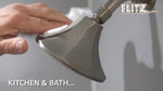 Flitz metal polish packaging highlighting the non-toxic water-based formula