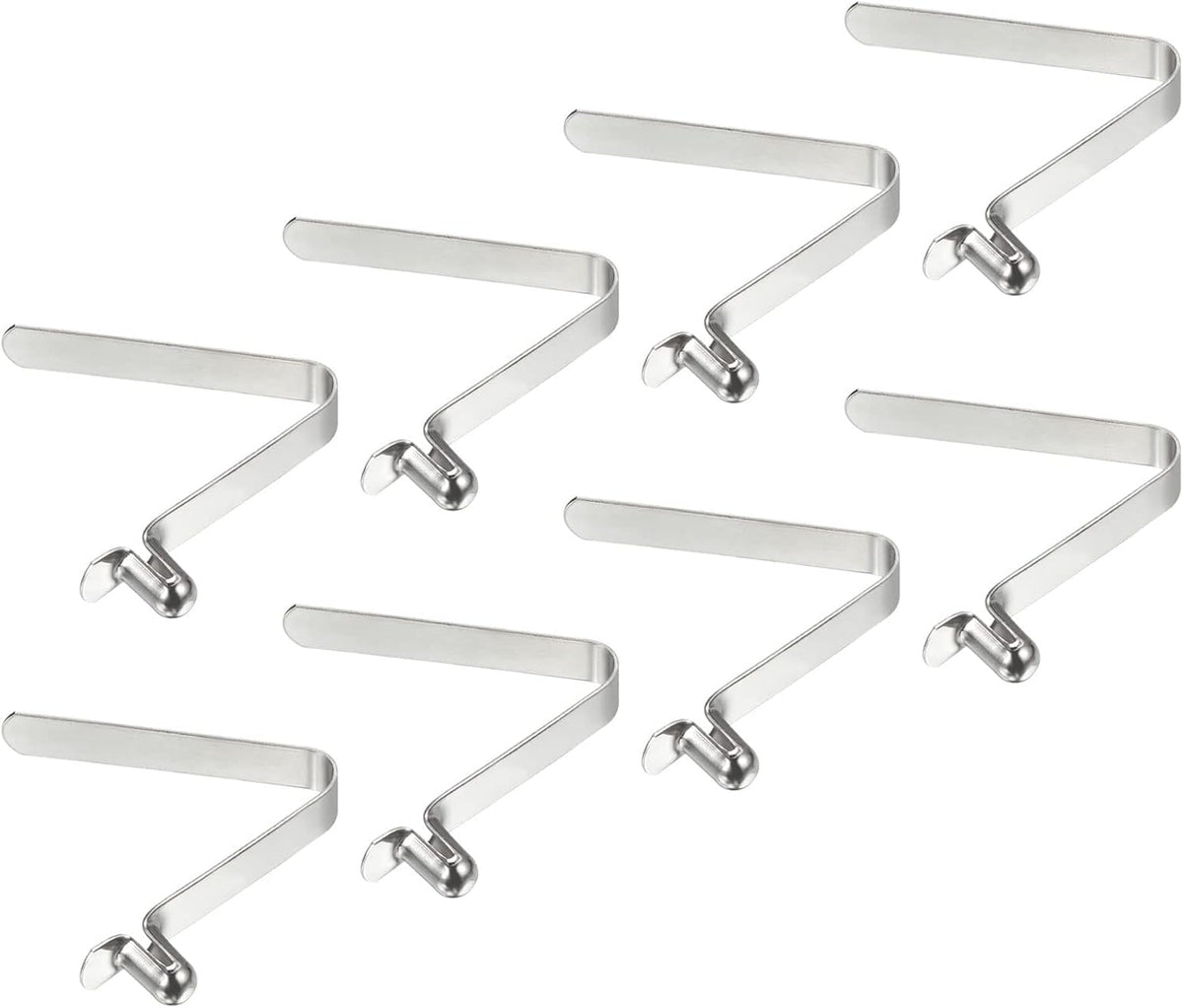 PATIKIL 6.5x4mm Kayak Paddle Snaps, 8 Pack Pole Push Button Spring Clips Steel Hollow Button Locking Tube Single Pin for Camping Awning Tent Pole - Image 15