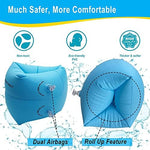 Dual airbag design of LeaveL water wings close up