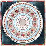Mimex Pip Studio set of 4 tea tips ceramic pattern close up