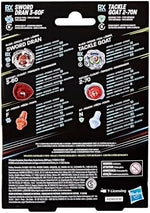 Beyblade X Tackle Goat 2-70N BX & Sword Dran 3-60F BX Takara Tomy Dual Pack Set, 2 Right-Spinning Tops, Battling Tops Game Toys, Ages 8+ - Image 3