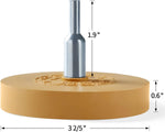 S SATC rubber wheel flat surface angle shot