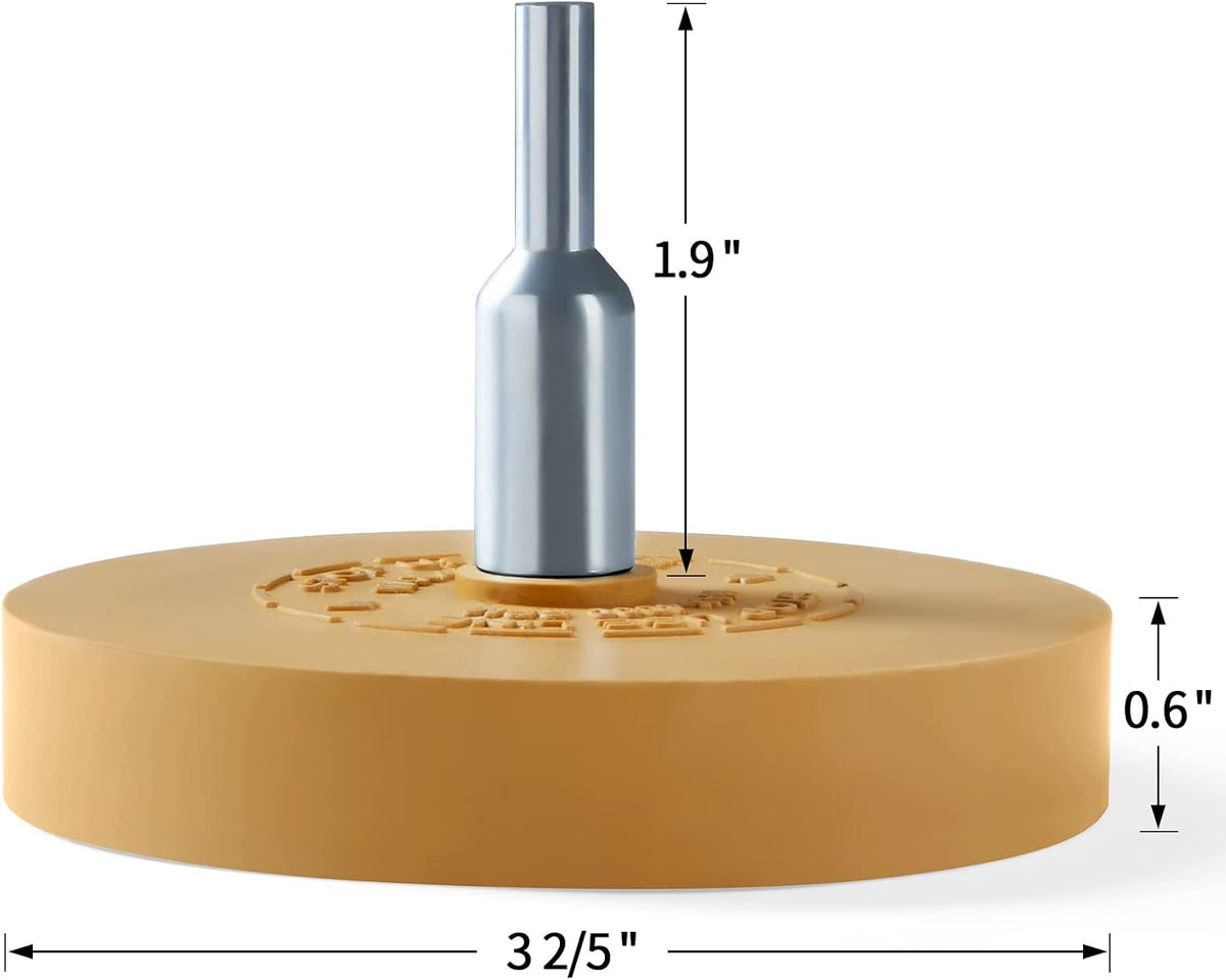 S SATC rubber wheel flat surface angle shot
