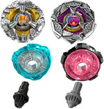 Two included Beyblade X launchers