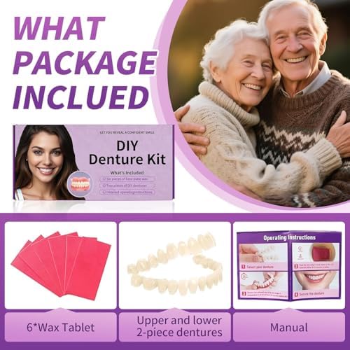 Customizable DIY dental transformation set packaging