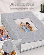 Artfeel 300 capacity photo album being given as a personalized family anniversary gift