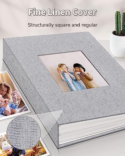Artfeel 300 capacity photo album being given as a personalized family anniversary gift