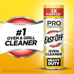 Easy-Off Professional Oven Cleaner 24 Ounce lemon scent back label instructions