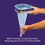 Litter Genie standard size square replacement bag system setup