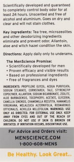 Menscience Androceuticals Advanced Deodorant - 2.6 Oz. - Image 4