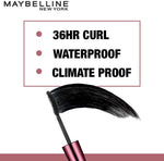 Close up of Maybelline Hypercurl mascara brush applicator