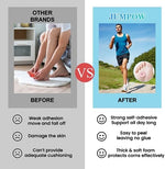 Jumpow 90 count bulk pack of waterproof foot care adhesive pads.