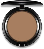Rude Cosmetics pressed powder open compact showing shade Rosy Nude 04