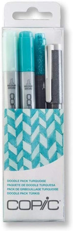 Copic Ciao Alcohol Markers People Doodle Kit, 5 Markers + 2 Multiliners Set | Dual-Tip Art Marker Set for Artists, Blendable Ink for Coloring, Drawing & Illustration - Premium Artist Set - Image 10