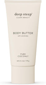 Deep Steep Body Butter with Ceramides for Intense Moisture 6oz (6 Ounces (Pack of 1), Vanilla Coconut) - Image 9