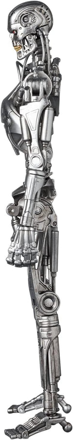 Terminator 2 Endoskeleton collectible figure with plasma rifle accessory