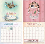 2026 Gary Patterson - Cats Wall Calendar - Image 7