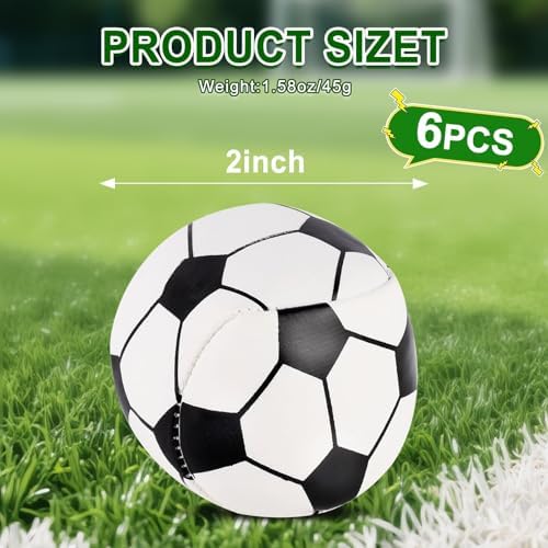 Close up view of black and white soccer pattern juggling ball