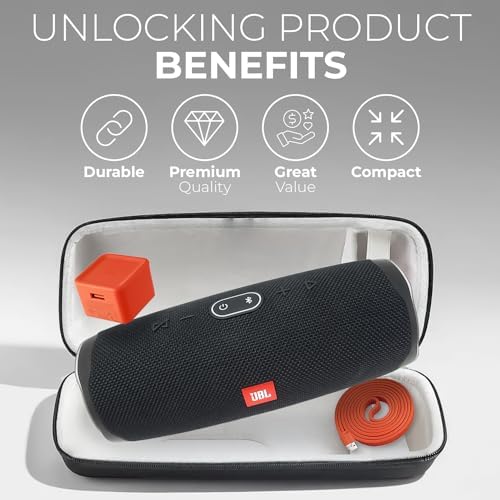 HomEquip shockproof carry bag attached to backpack using metal carabiner