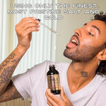 Top view of I Am Joy Co Ormus Ocean Nectar supplement packaging