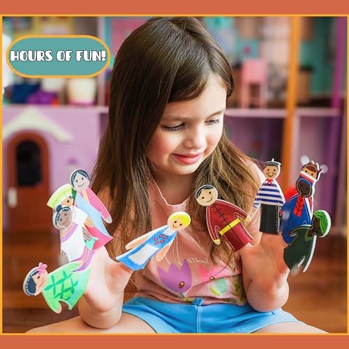 Jeanie Bean storytelling puppets for preschool learning and early childhood development