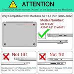 AKIT laptop protection bundle back side featuring lower ventilated panel plate with cooling slots.