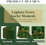 Stack of 50 count Tedercle disposable Irish party napkins