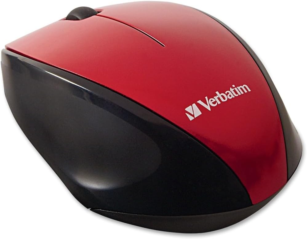 Verbatim wireless mouse nano receiver and battery compartment